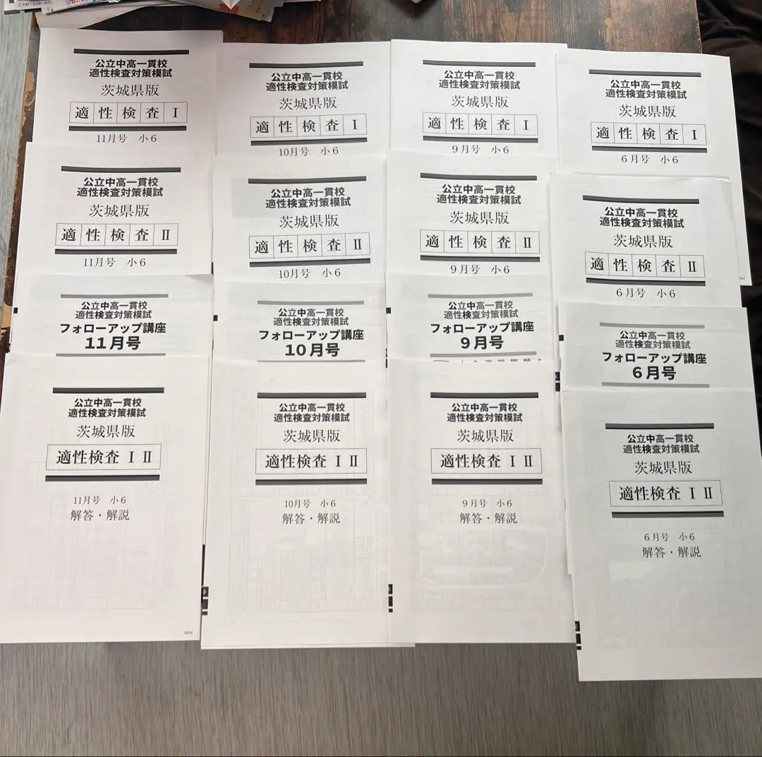2024年 小6 茨城　公中検模試　公立中高一貫校適性検査対策模試　茨城県版 Amazon.co.jp: 過去問 小6適性検査型模試 問題集 (2024年度版