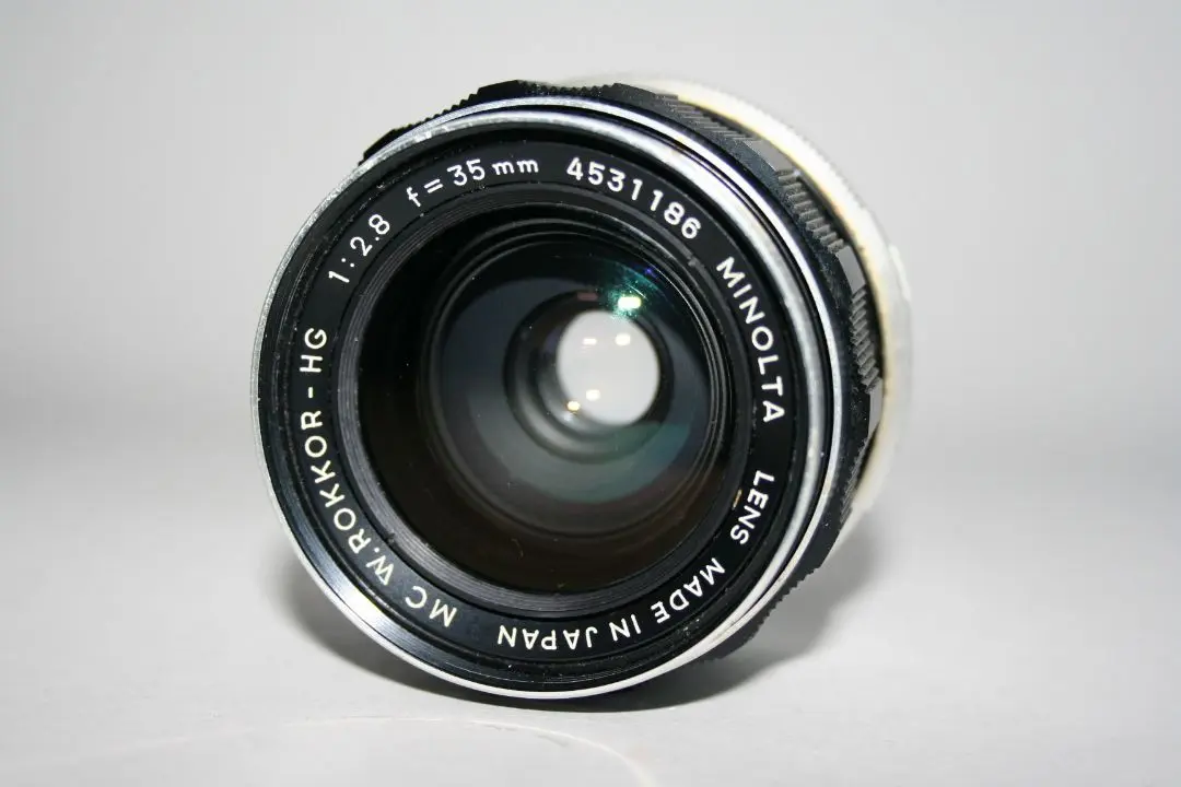 極美品 動作◎ ミノルタ MC W.ROKKOR-HG 35mm F2.8 04 極美品 動作◎ ミノルタ MC W.ROKKOR-HG 35mm F2.8 04Ω
