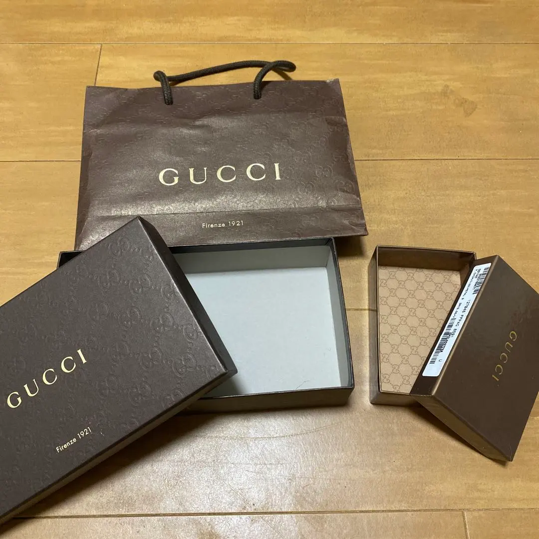 GUCCI アクセサリー空箱 空き箱 GUCCI グッチ アクセサリープレゼントボックス 3種類