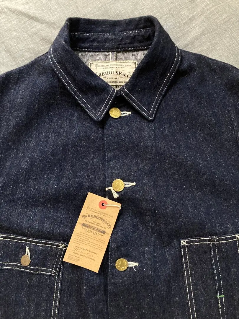 OXフォード　WAREHOUSE　Lot 2216 カバーオール　未使用品 2339793900609-01.jpg