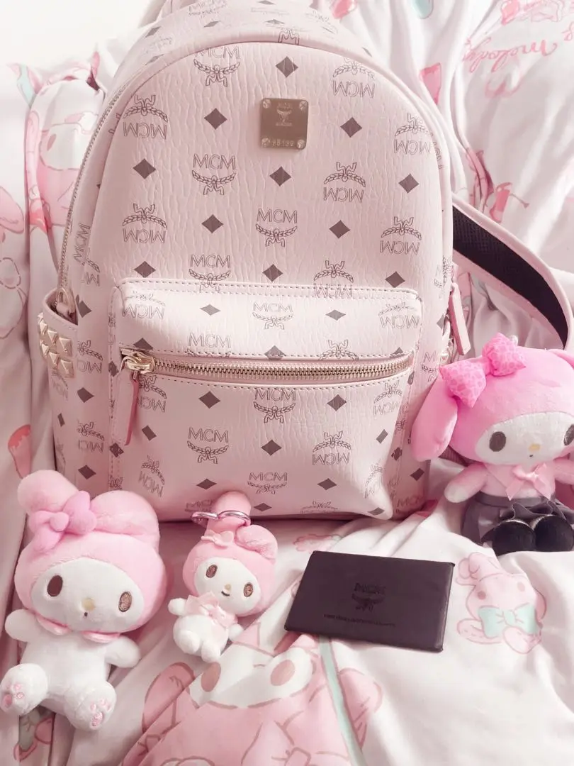 MCM リュック ピンク マイメロ付き 2025年最新】mcm リュック マイメロの人気アイテム - メルカリ