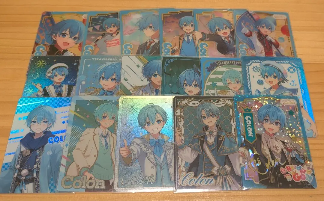 草莓王子 柯倫君 卡片類 17張套組 的縮圖