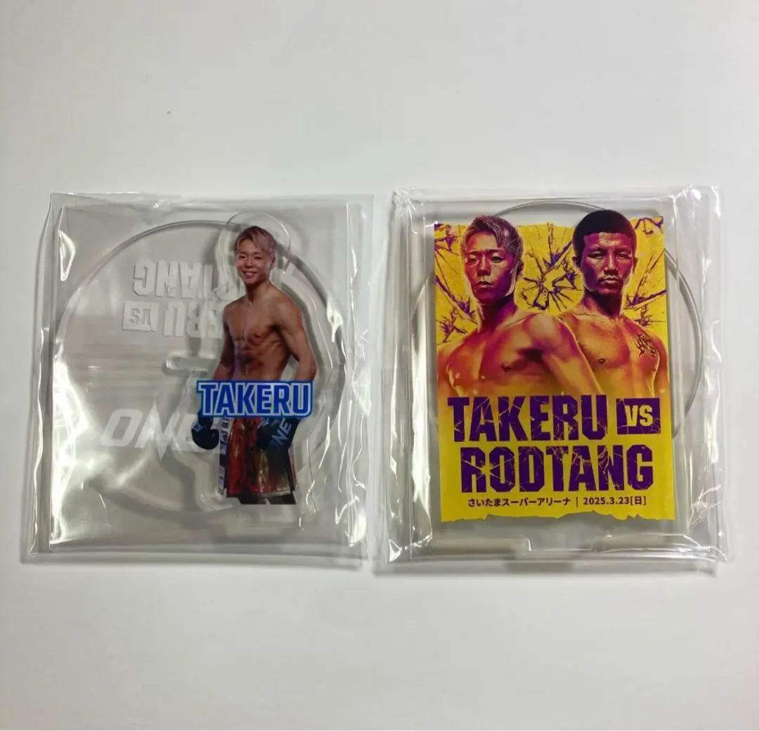 ONE 172 武尊 野杁正明 吉成名高 ロッタン アクリルスタンド ONE Championship 172 武尊 ロッタン アクリルスタンド 限定