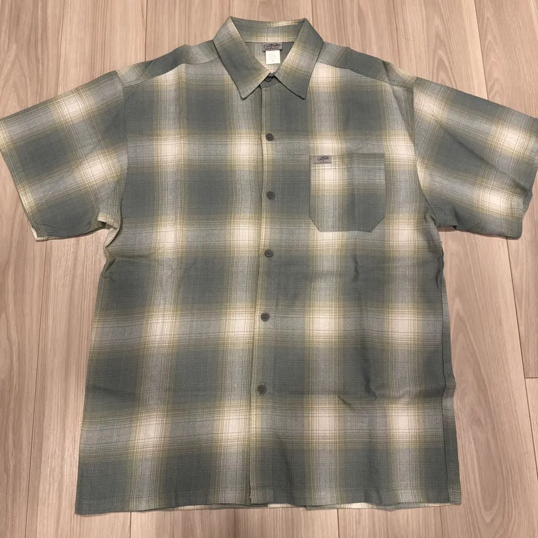 Thumbnail of CALTOP Short Sleeve Shirt Shadow Check