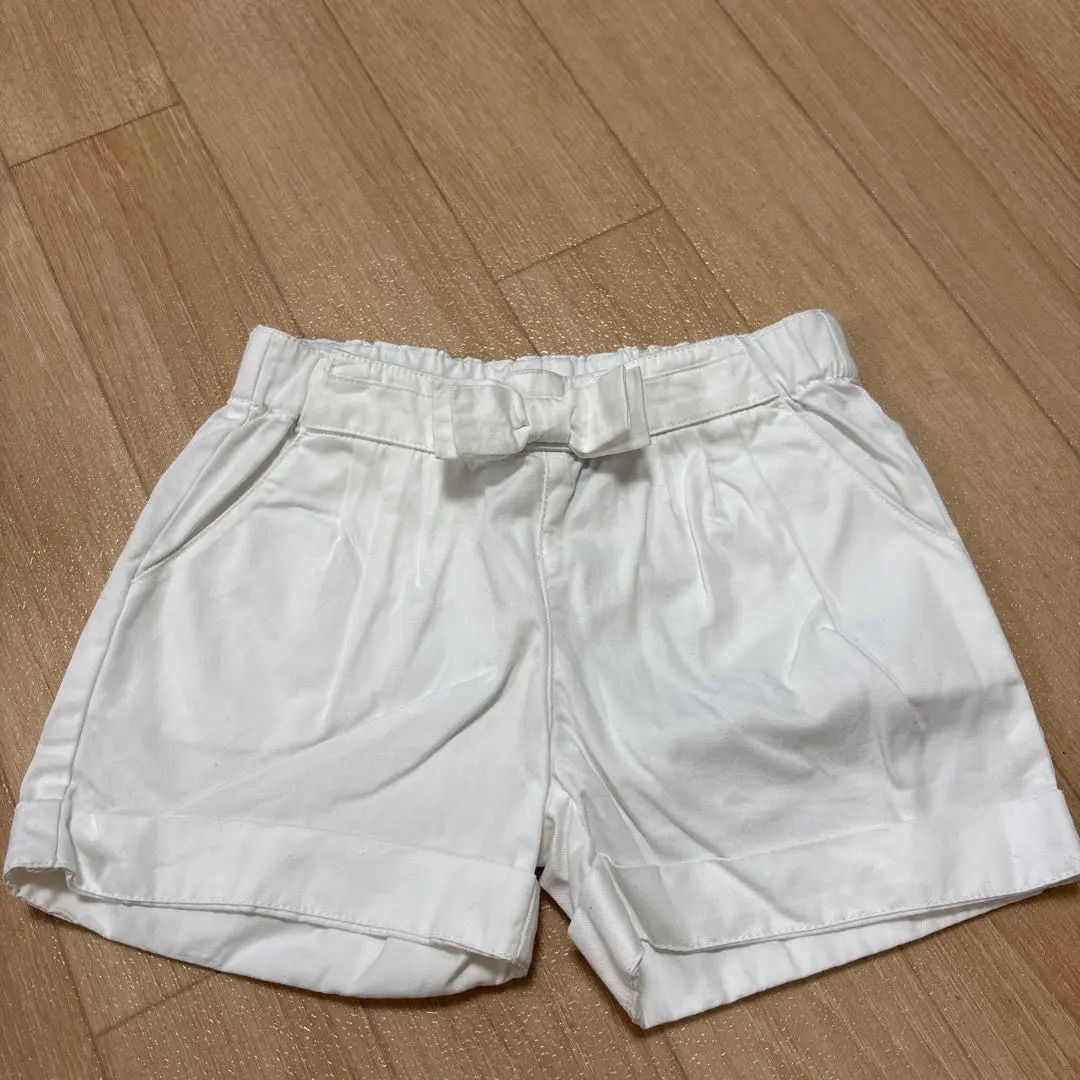 Thumbnail of Short pants with ribbon, size 80