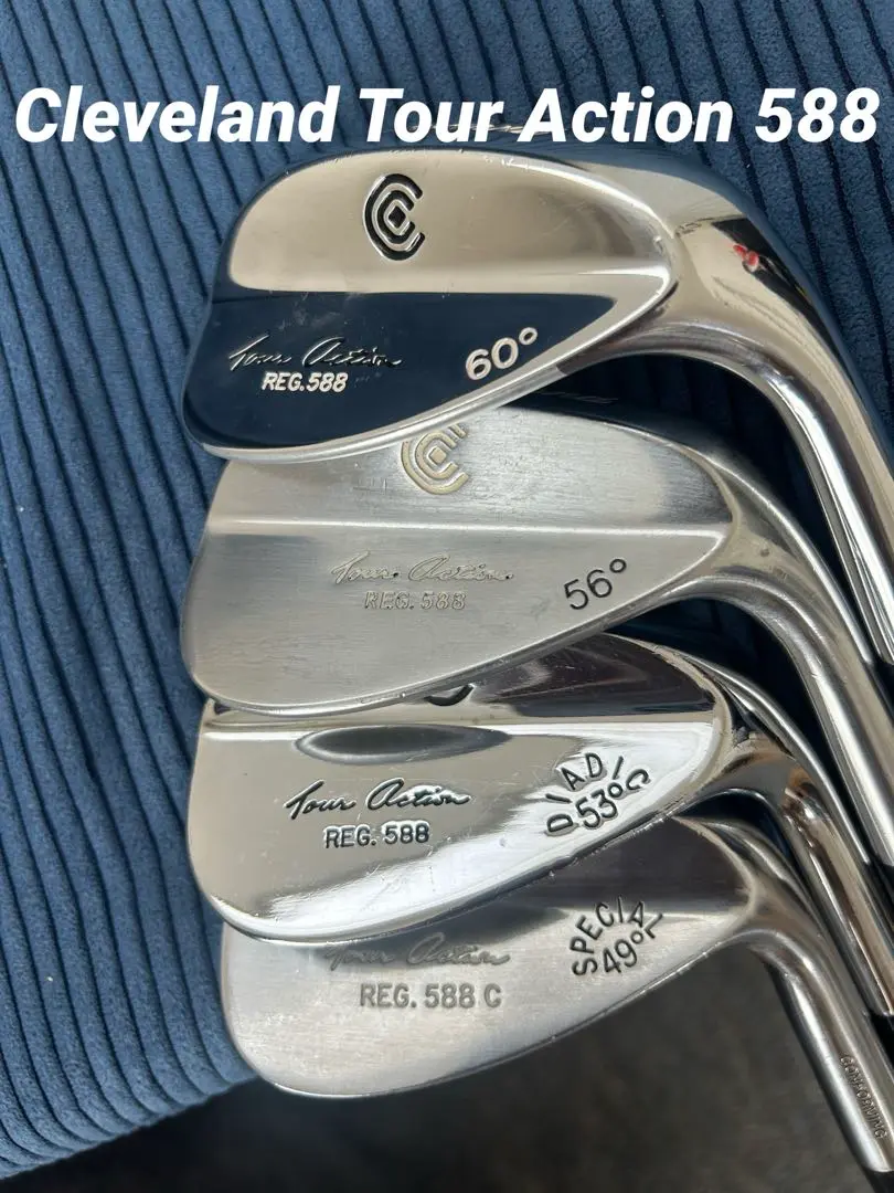 REG 588ウェッジ 52° 58° セット CLEVELAND GOLF TOUR ACTION REG