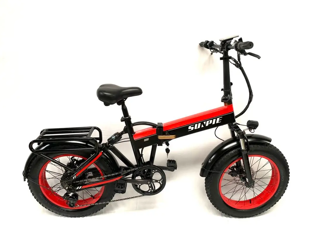 SUNPIE 電動自転車 電動アシスト自転車※引き取り限定 SUNPIEの20インチ 段変速 折りたたみ電動アシスト自転車をお