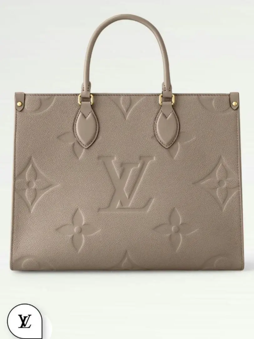 告別促銷【全新未使用】路易威登 ONTHEGO MM Tortora♡ 的縮圖