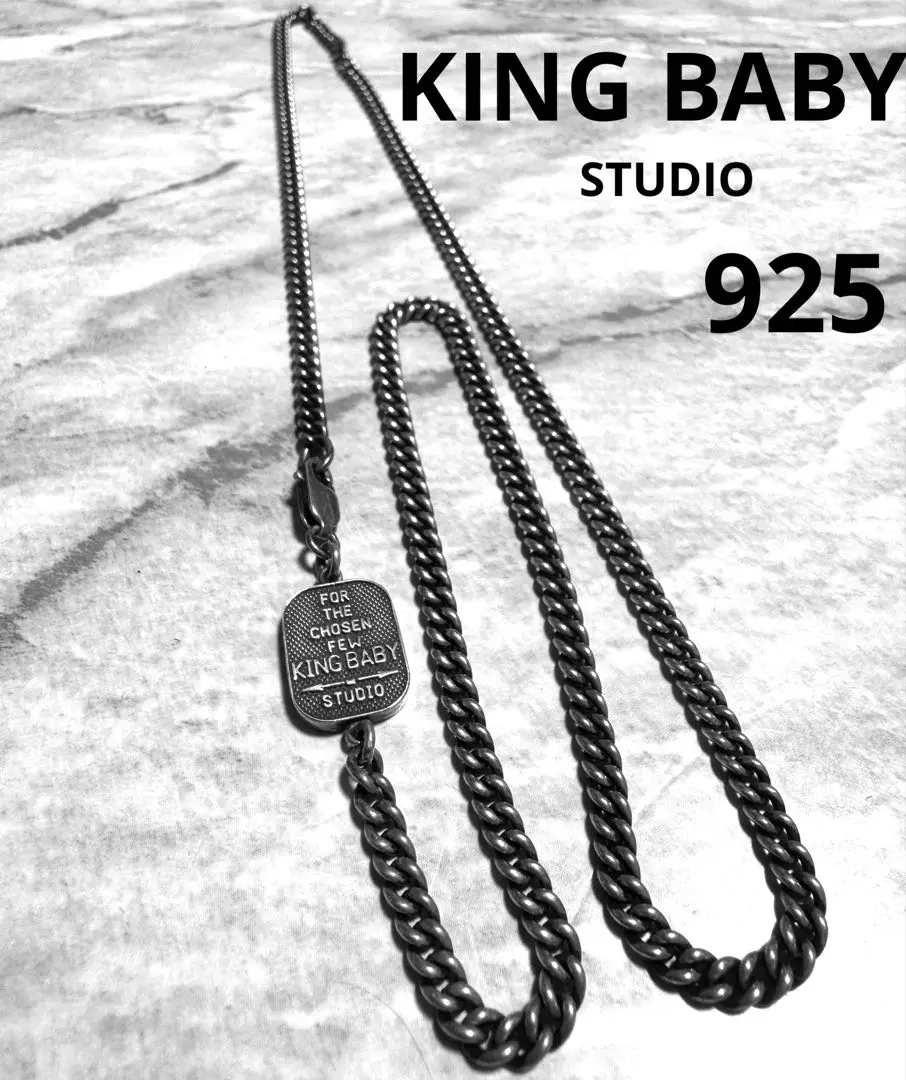 King Baby Studio ダブルウィング・ペンダント・ネックレス 2025年最新】キングベイビー ネックレスの人気アイテム - メルカリ
