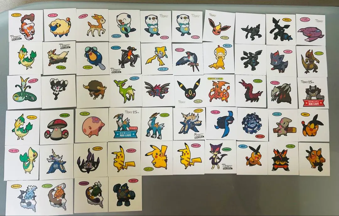 Thumbnail of Pokemon Bread Stickers - Lot of 54⭐︎