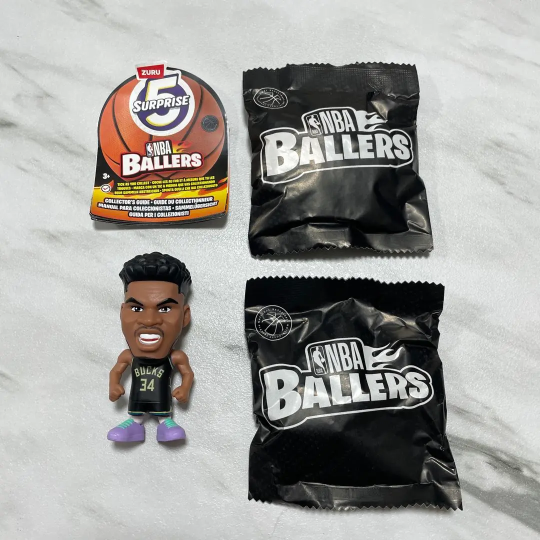 NBA 　ballers　シリーズ　フィギュア　ヤニス選手 5 Surprise NBA Ballers Series 1 Giannis Antetokounmpo Figure