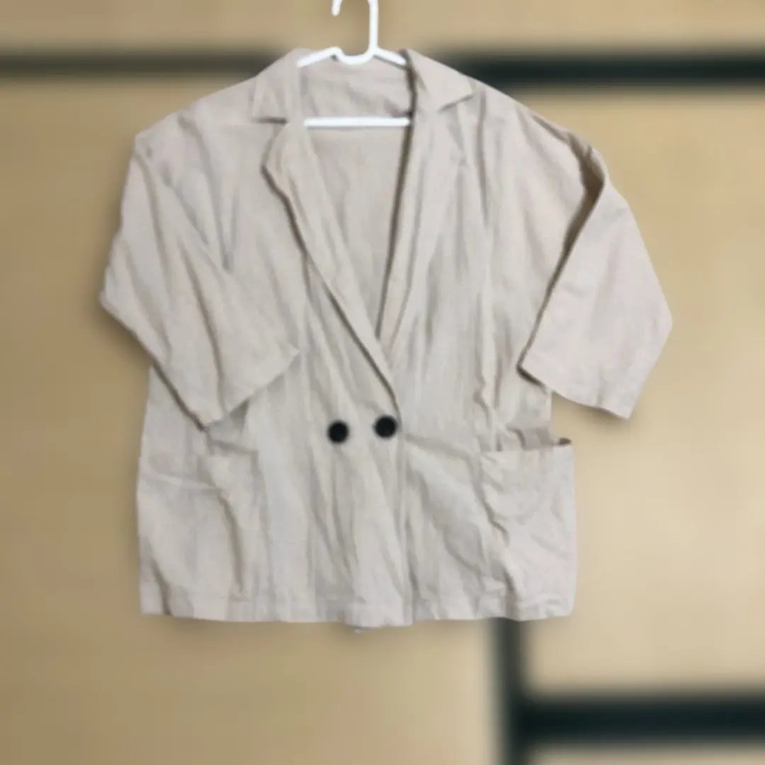 Thumbnail of Used Clothing Store: 100% Cotton Jacket, Beige