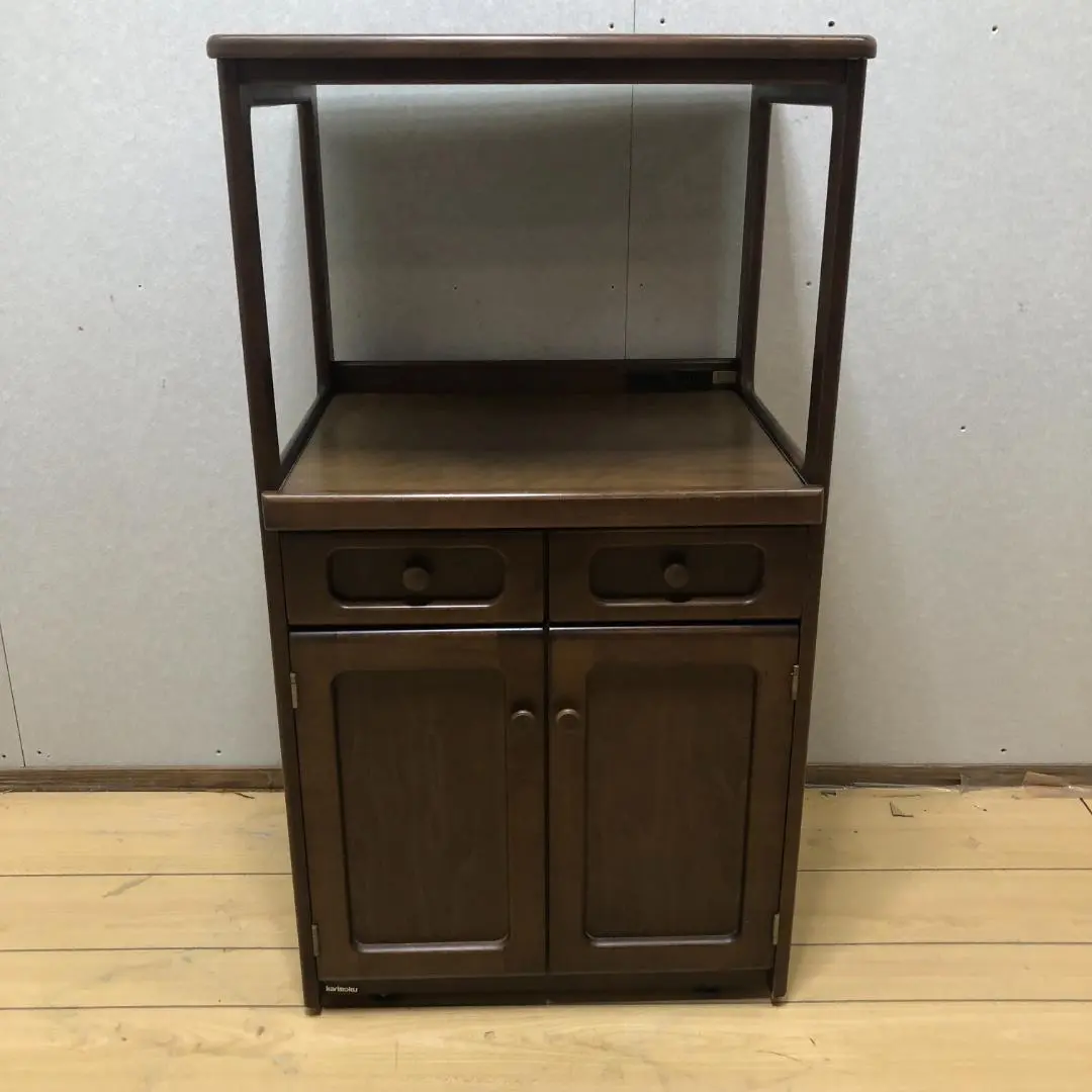 や*ん様 昭和レトロ！ヴィンテージ！オールドカリモク　電話台・レンジ台　キャビネ や*ん様 昭和レトロ！ヴィンテージ！オールドカリモク 電話台