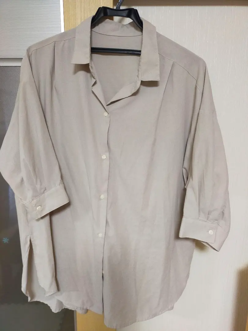 Thumbnail of Global Work Beige Short Sleeve Shirt