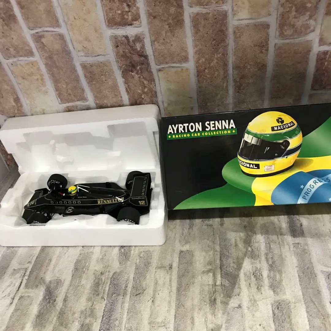 【ミニチャンプス　ロータスルノー98T A.セナ　J.ダンフリース1/18】 1/18 ミニチャンプス 540861812 ロータス ルノー 98T 1986 #12 A