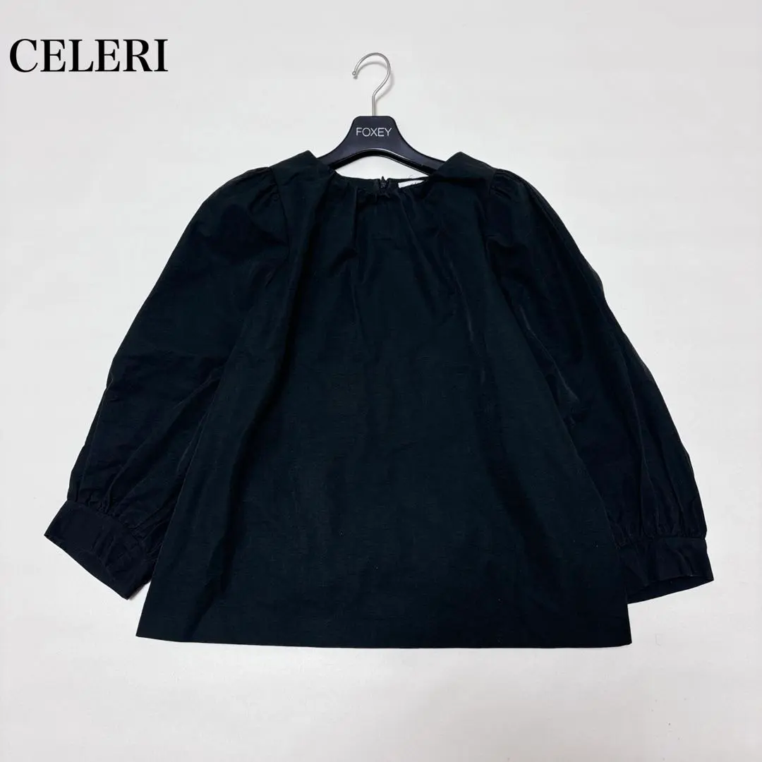 CELERI セルリ パフスリーブブラウス puff sleeve ほぼ新品 Deuxieme Classe（ドゥーズィエムクラス）の「【CELERI/セルリ