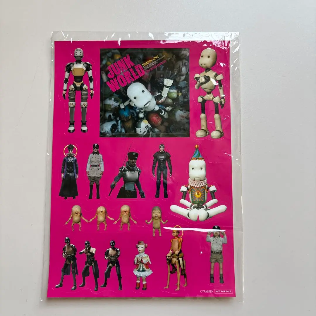 N◆写真2現物写真有　新品 未開封8　映画　JUNK WORLD　ピンズ　W8 ジャンクワールド JUNK WORLD ピンズ ピンバッジ JUNK HEAD