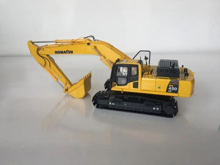 コマツ PC450LC-6 ダイキャストメタル 1:32 コマツコレクタブルダイキャスト1:50スケール,ロングアーム油圧