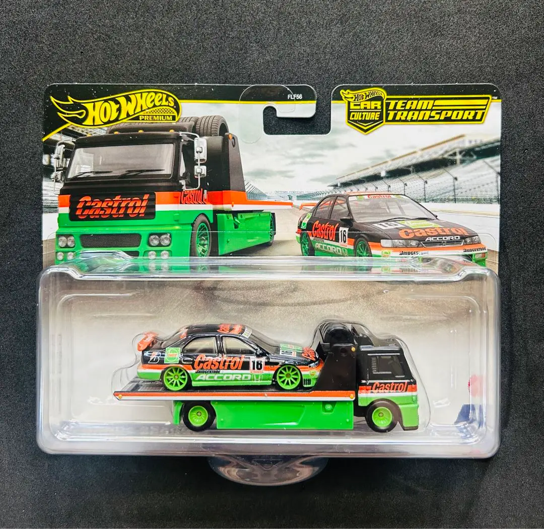 2点セット ホットウィール チームトランスポート ホンダ アコード カストロール 2点セット ホットウィール チームトランスポート ホンダ