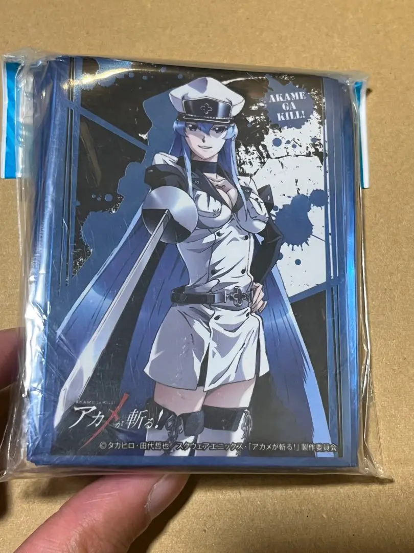 アカメが斬る エスデス スリーブ 未開封 - メルカリ