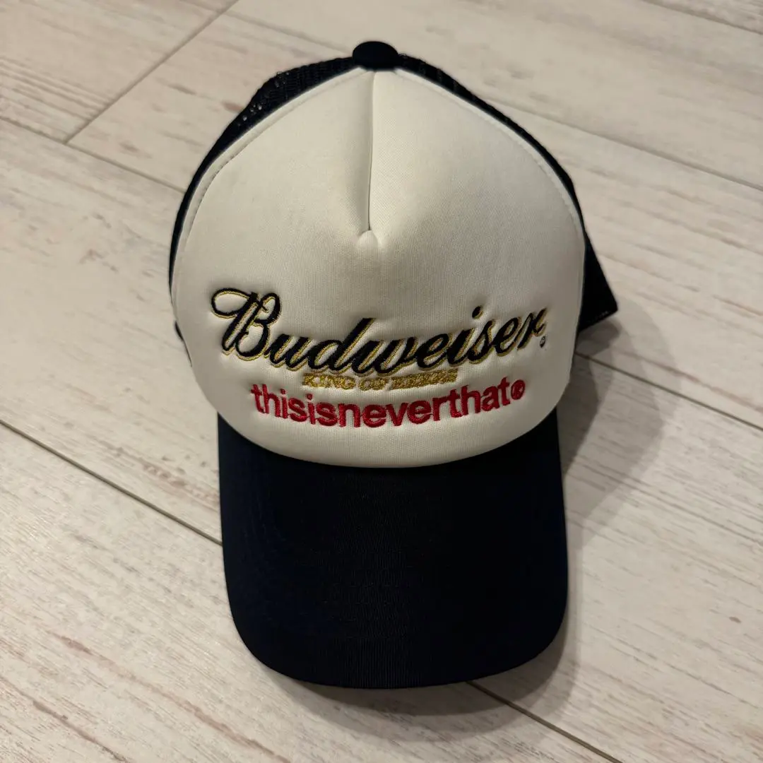 帽子 thisisneverthat Budweiser mesh cap 2025年最新】budweiser thisisneverthatの人気アイテム - メルカリ