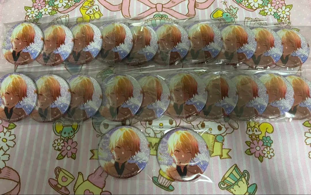 Thumbnail of Project Sekai Tsukasa Tenma collaboration Ensemble Stars can badges, 42 pieces