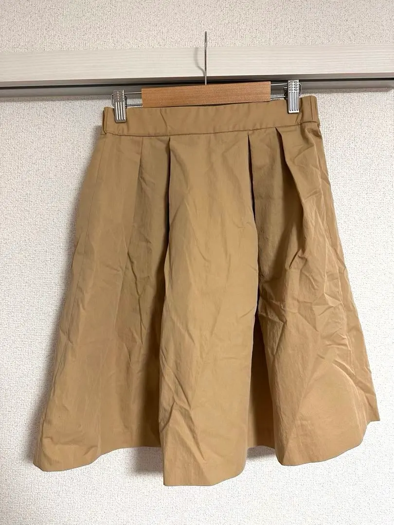 Thumbnail of Noble skirt, beige, short, mini, knee-length, flared, A-line, free size