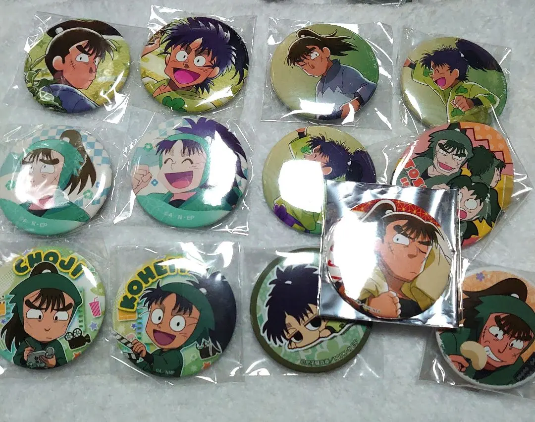 Thumbnail of Nintama Rantaro Nintama Chozaemon Nakazaike Koheita Shichitomi Can Badges Set
