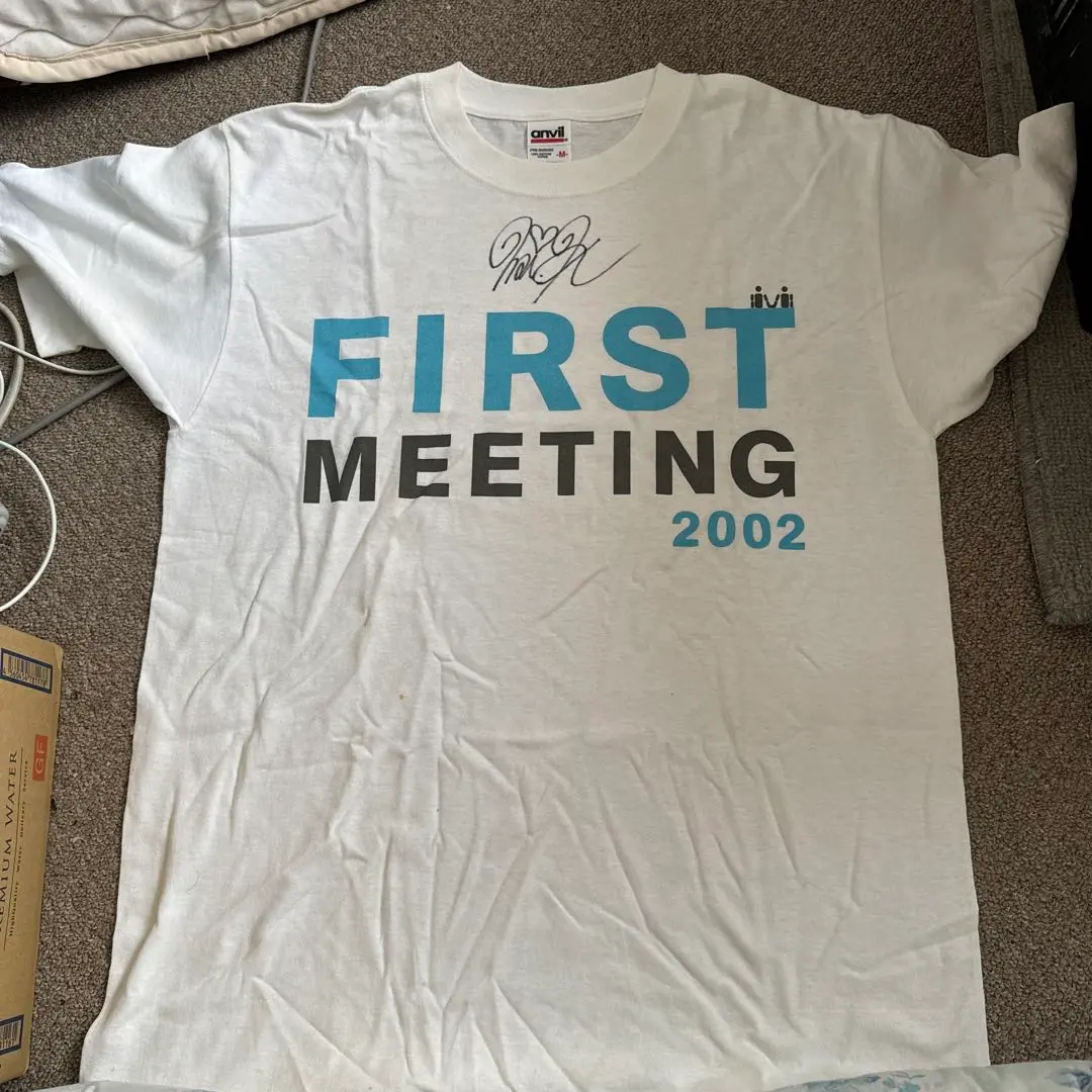 倉木麻衣　ファーストミーティング2002 サイン入りパーカー？！ 倉木麻衣FIRST MEETING2002直筆サイン入りパーカー ヨット