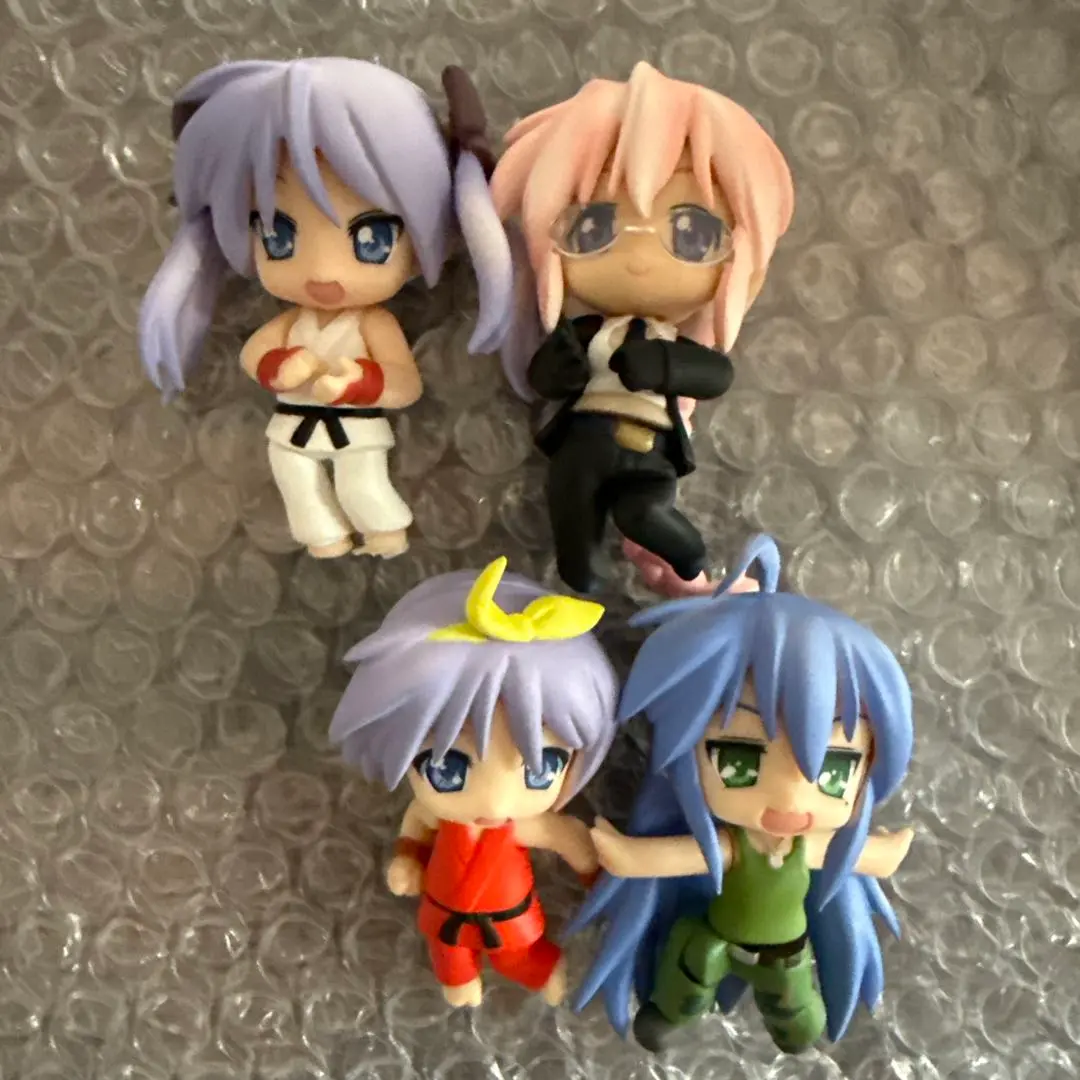 ねんどろいどぷち らき☆すた×ストリートファイターセット (ノンスケールABS&amp;PVC塗装済み可動フィギュア) ねんどろいど ぷち らき☆すた×ストリートファイターセット