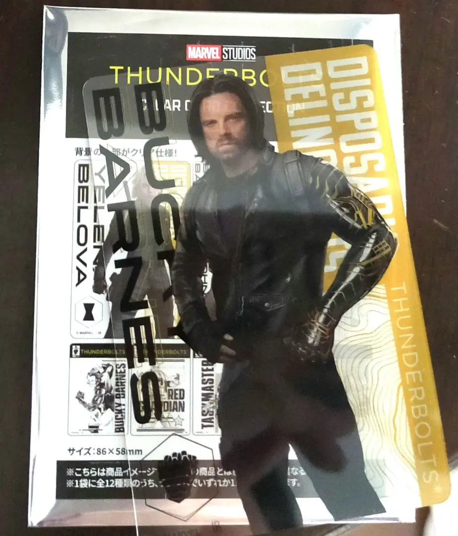 マーベル　ウィンターソルジャー　バッキー　チェキ　ラバークリップ　アクスタ マーベル ウィンターソルジャー バッキー チェキ ラバークリップ