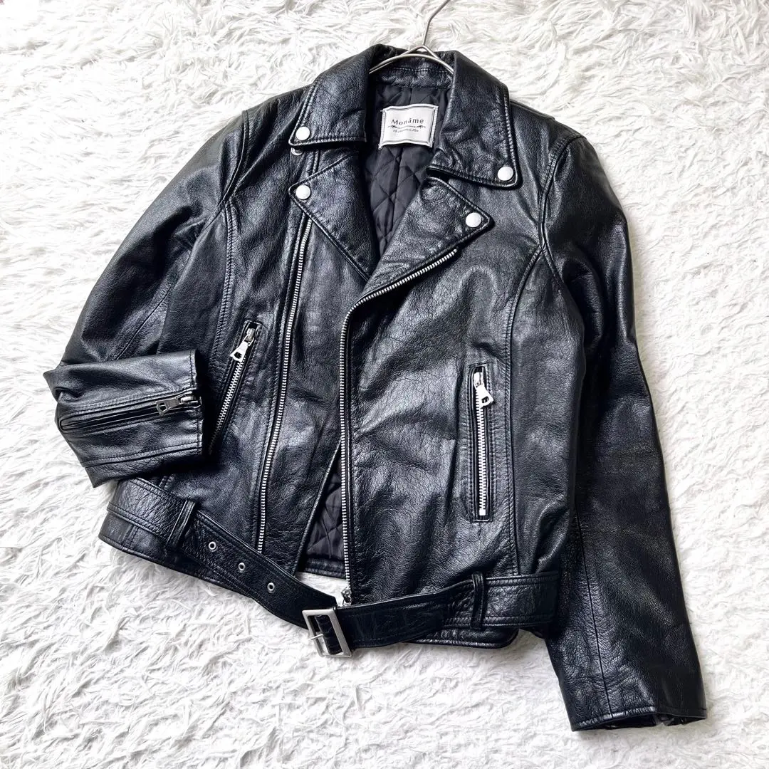 最終価格 MONAME ライダースジャケット 最終価格 MONAME ライダースジャケット