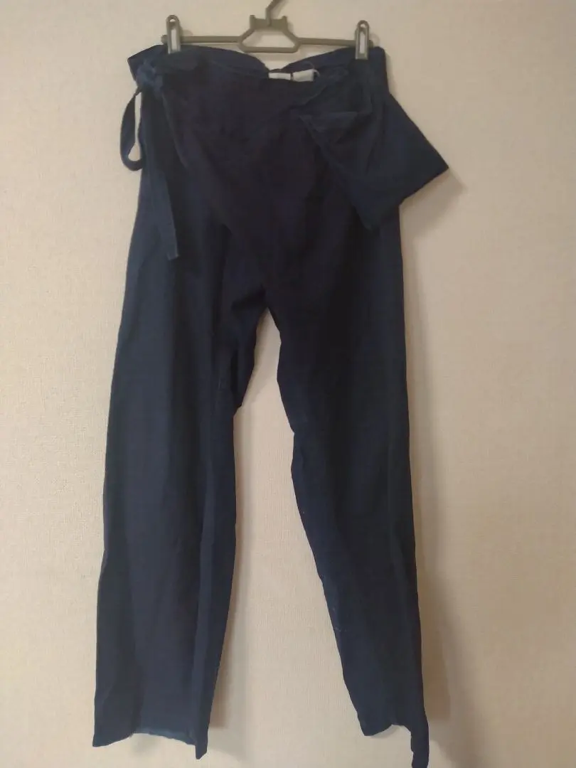 og 小倉商店　藍染タイパンツ　手縫い　サムエルパンツ og 小倉商店藍染タイパンツ手縫いサムエルパンツ