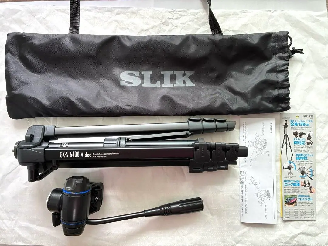 SLIK 三腳架 GX-S 6400 附收納袋 的縮圖