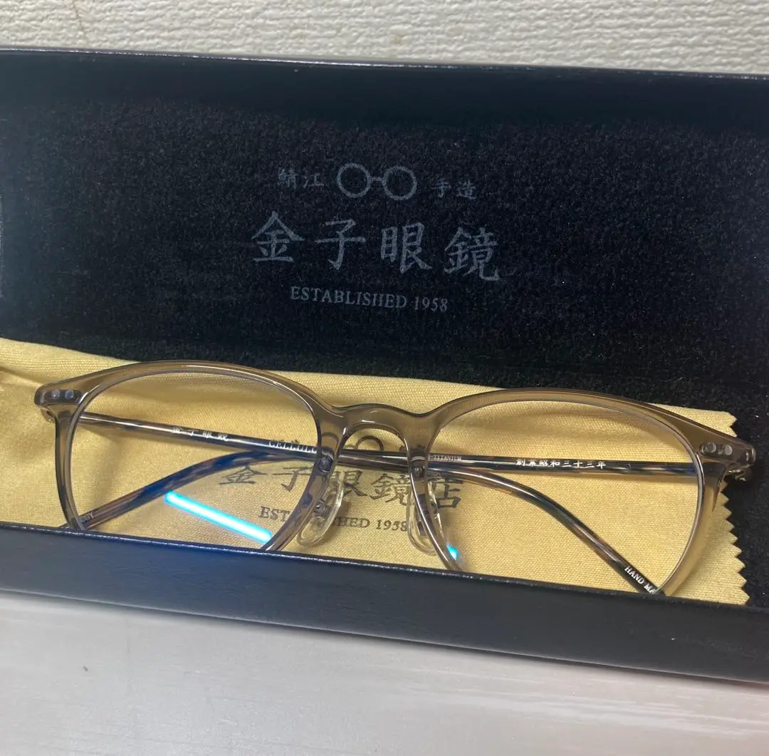金子眼鏡 kc35 YLSケース付 金子眼鏡 kc35 YLSケース付 - メルカリ