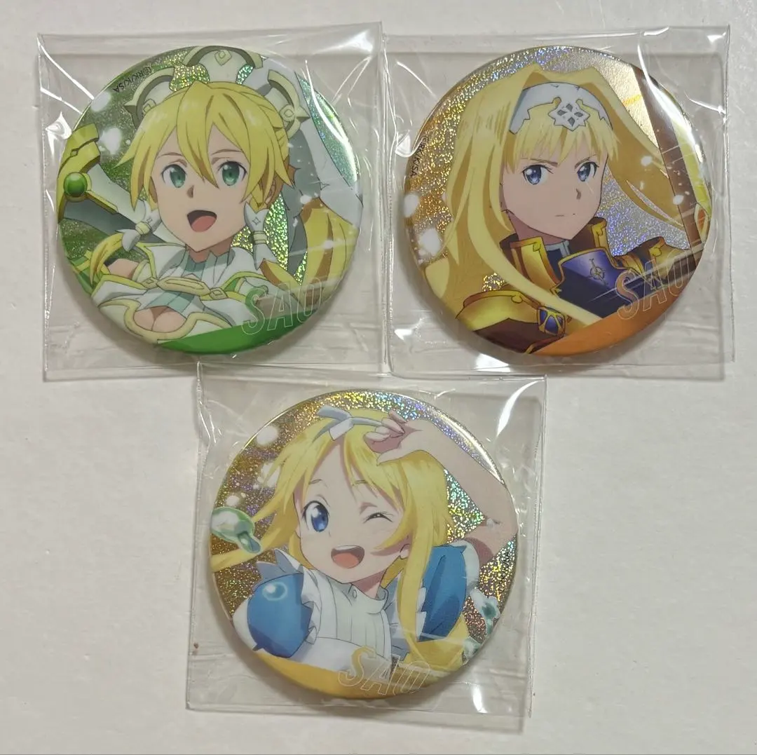 Thumbnail of Sword Art Online Alicization: Alice, Leafa, Hologram Can Badge