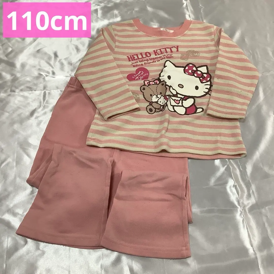 Thumbnail of Hello Kitty Striped Pajama Set - 110cm