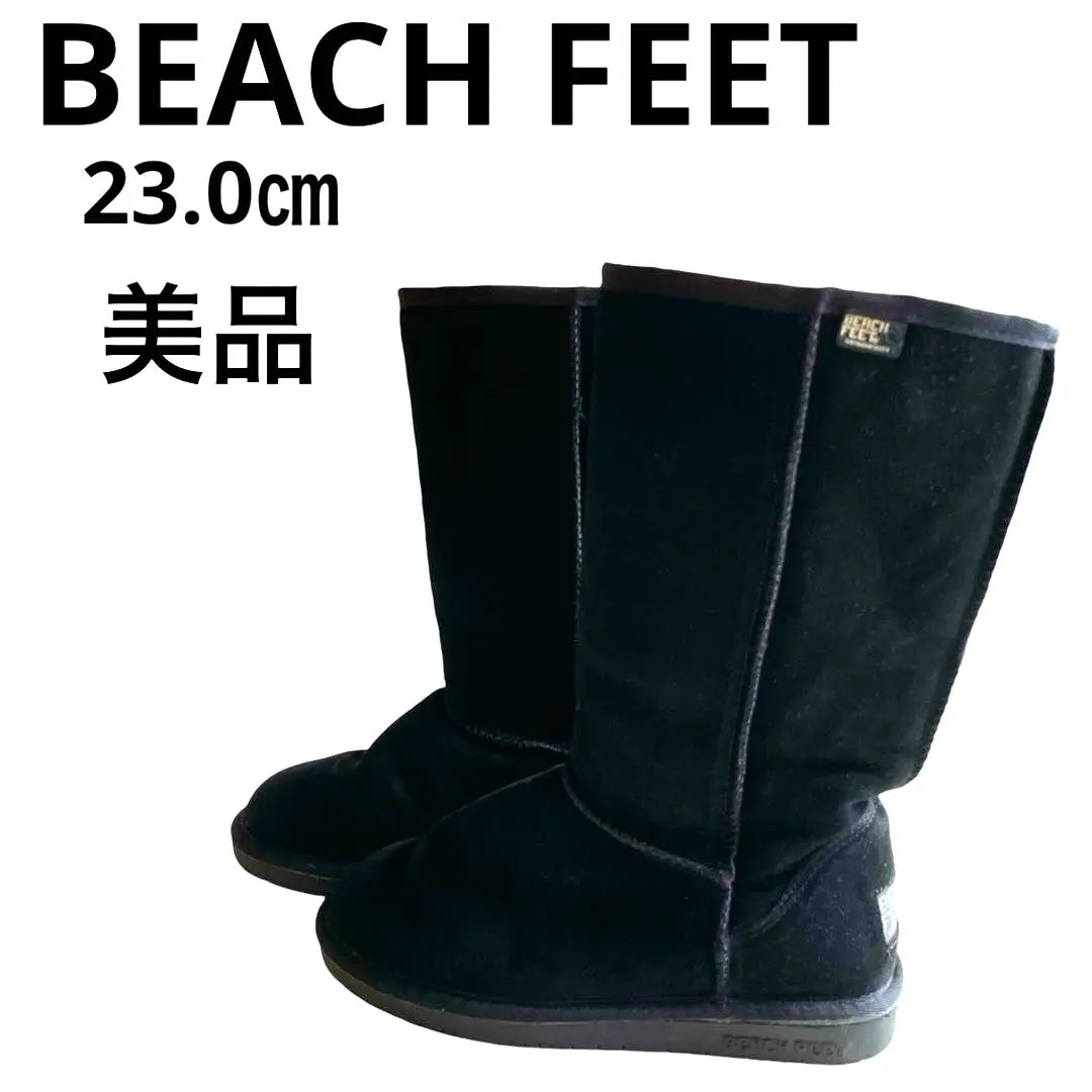 新品未使用タグ付　BEACH FEET 本革 ムートンブーツ 2025年最新】ビーチフィート ムートンブーツの人気アイテム