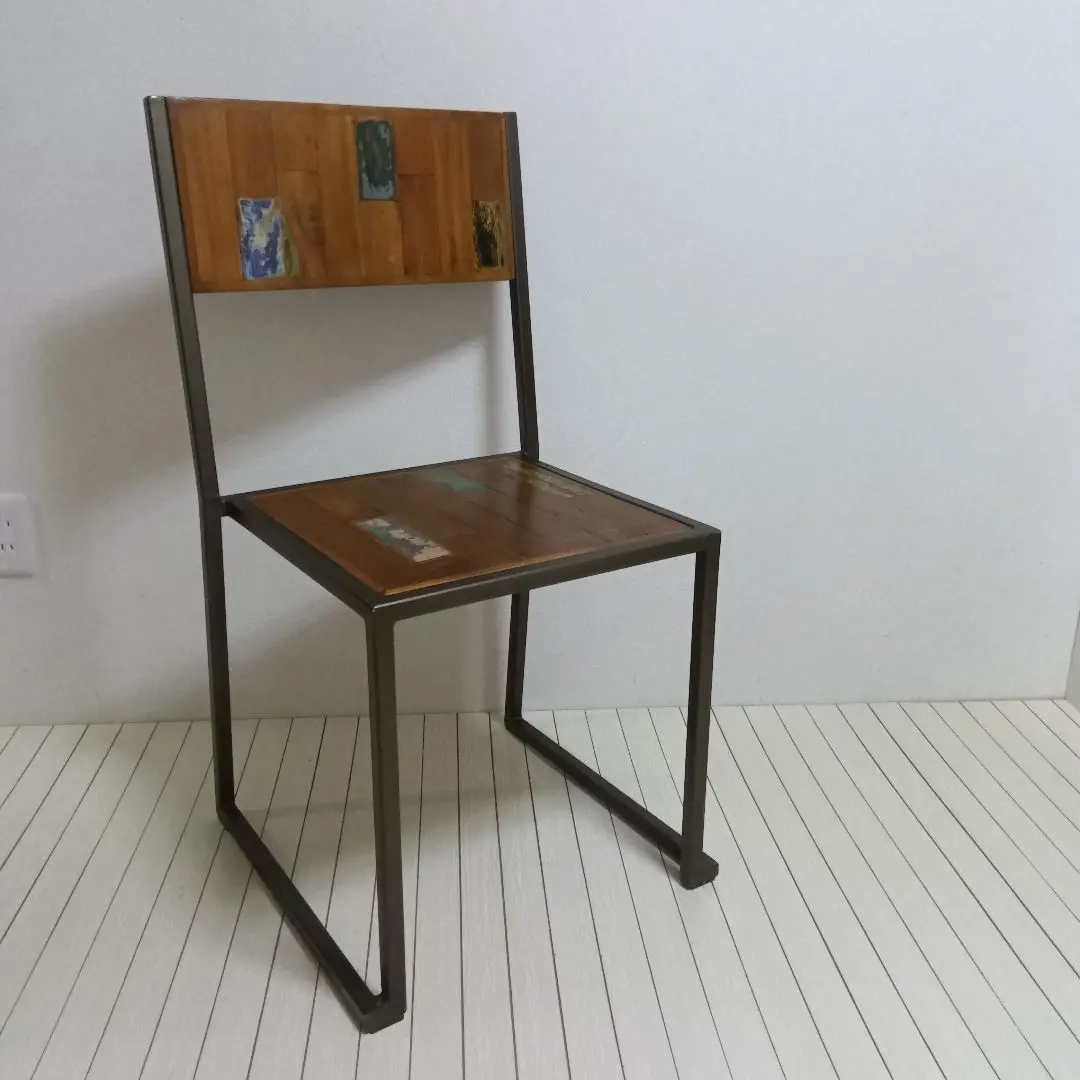 ジャーナルスタンダード ファニチャー インダストリアル 木製ダイニングチェア2脚 journal standard furniture(ジャーナルスタンダード