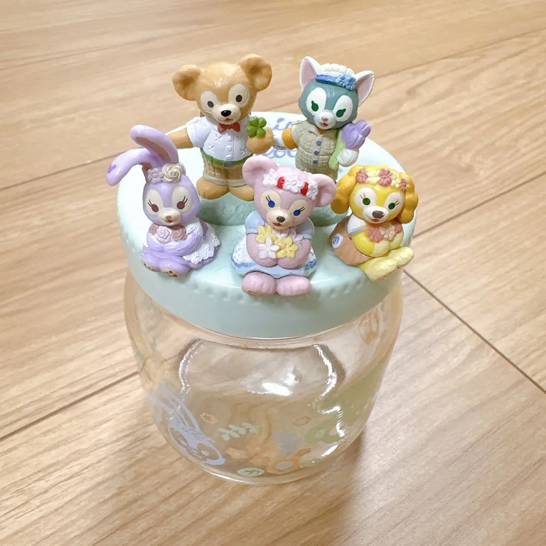 ディズニー ダッフィーフレンズ ガラス瓶 キャニスター 4点セット 2025年最新】Disney ガラス瓶・キャニスターの人気アイテム