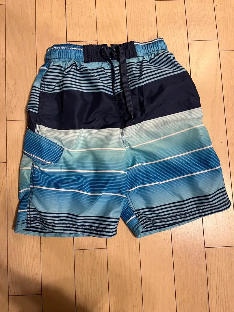 Thumbnail of Boys' Swimsuit M (10/12) 150 Blue Stripe