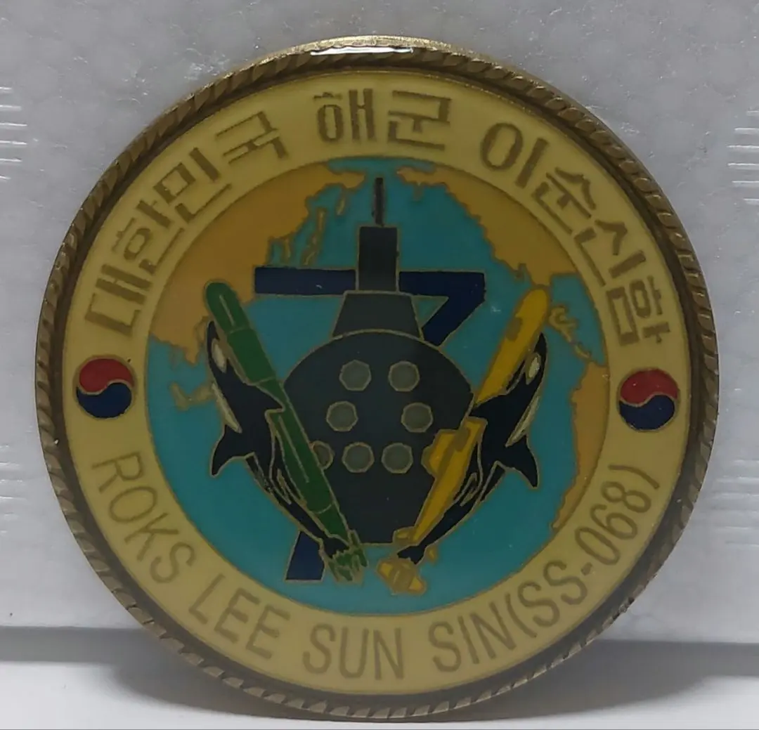 アメリカ海軍　原子力潜水艦　USS Seawolf チャレンジコイン USS Seawolf Challenge Coin