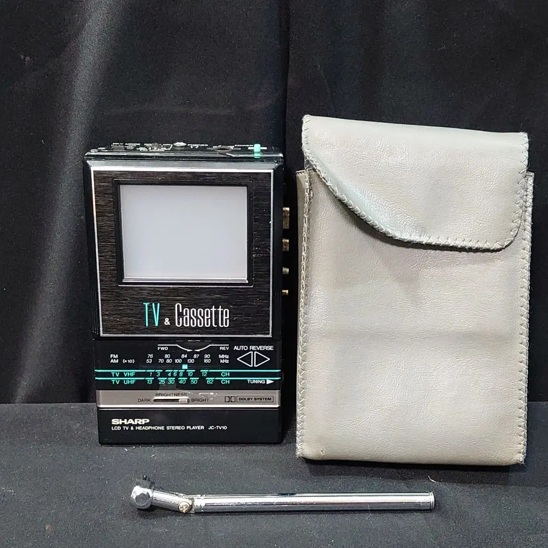 JC-TV10 ジャンク品 Yahoo!オークション - 昭和レトロ 希少 SHARP シャープJC-TV10
