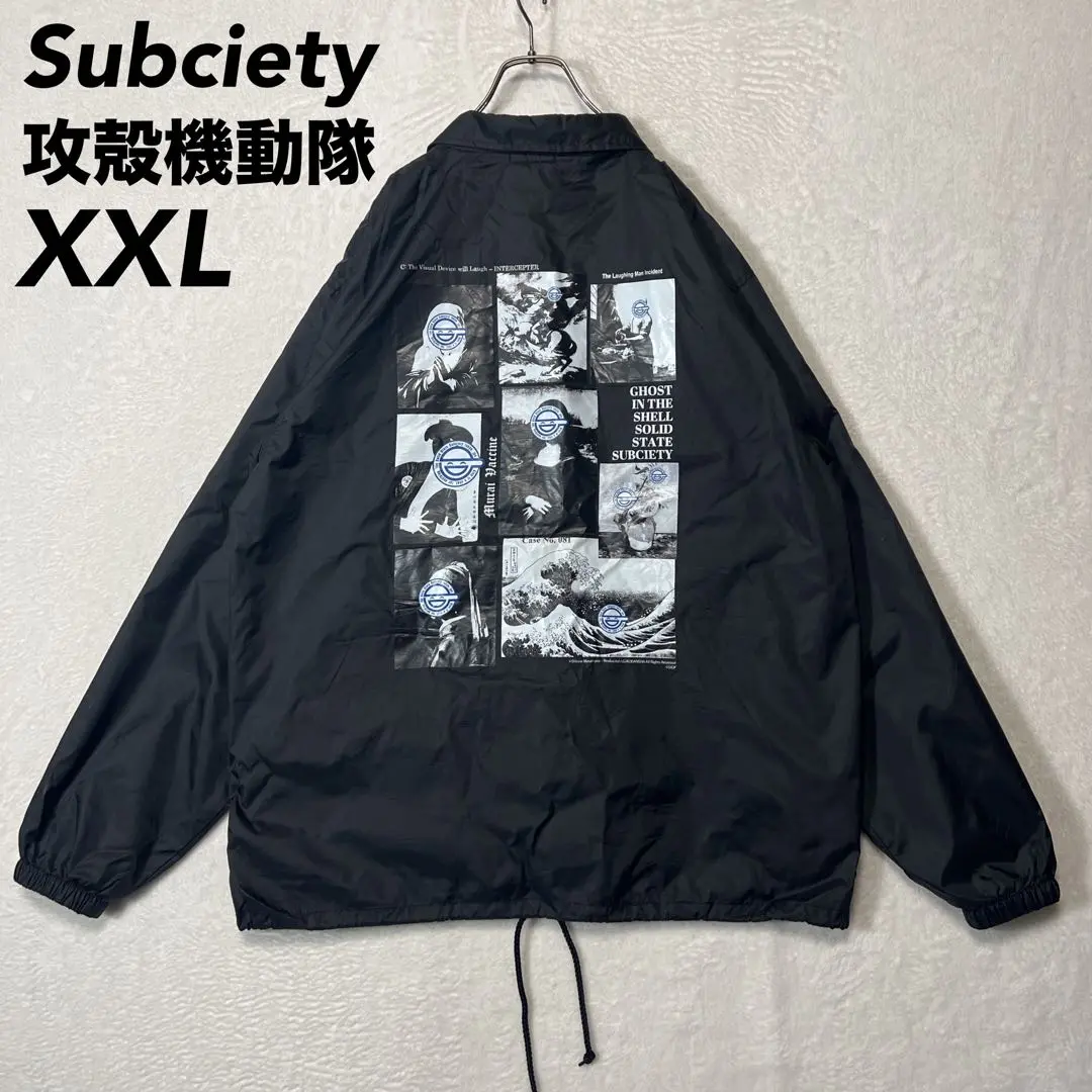 攻殻機動隊 Subciety GALLERY SWEAT L size タグ付き 攻殻機動隊 STAND ALONE COMPLEX x Subciety GALLERY SWEAT GRAY