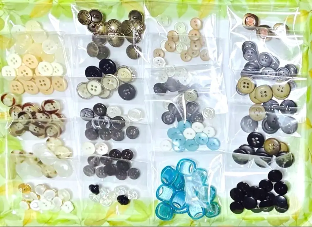 Thumbnail of Button Lot Sewing Handmade Craft Supplies Bulk Shirt Size