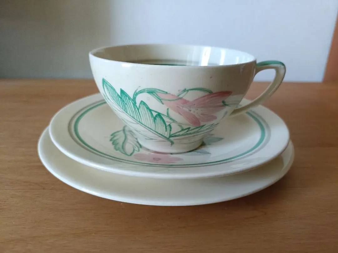 Thumbnail of Susie Cooper Trio Cup & Saucer and Cake Plate