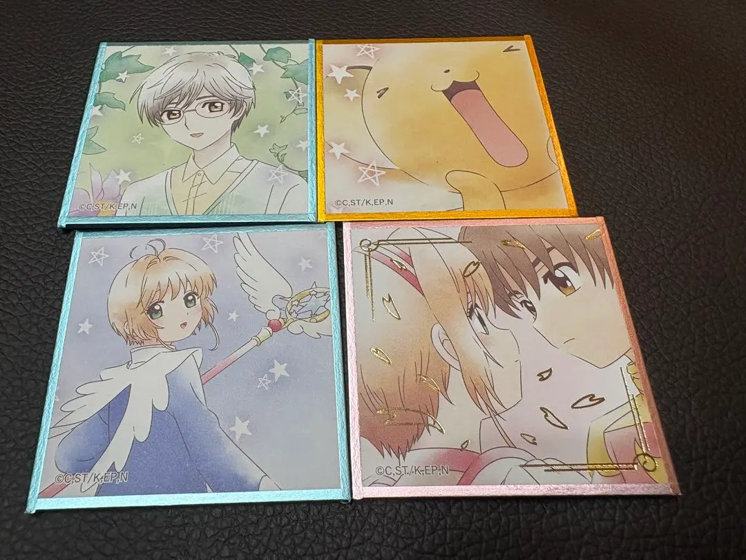 Thumbnail of Cardcaptor Sakura Petit Shikishi Art Board Set of 4 with Foil Stamping