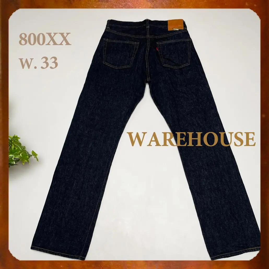 ウェアハウス#800 W34 楽天市場】WAREHOUSE (ウエアハウス) Lot .800XX (STANDARD