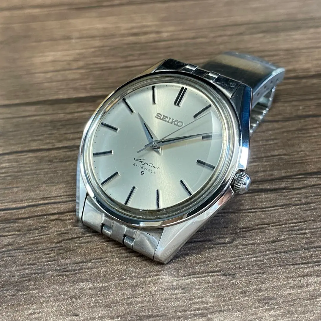 ✨SEIKO✨スカイライナー✨6100-8000✨21石✨クオーツ✨腕時計✨ セイコー スカイライナー 懐中時計 6102-0010 Cal.6102A 21石 手
