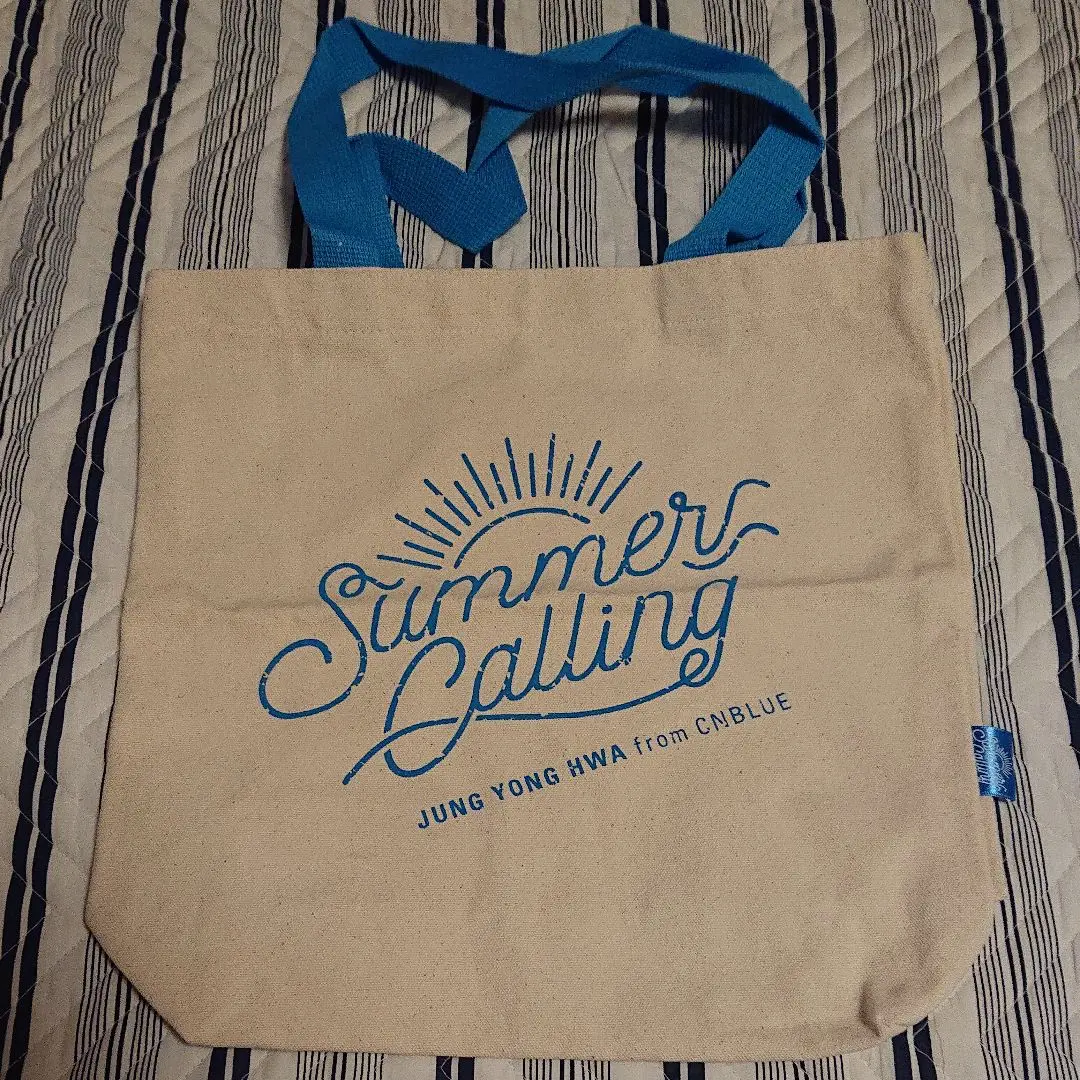 CNBLUE HOMEグッズ　トートバッグ&ジョンヨンファさんキーホルダー CNBLUE HOMEグッズ トートバッグ&ジョンヨンファさん
